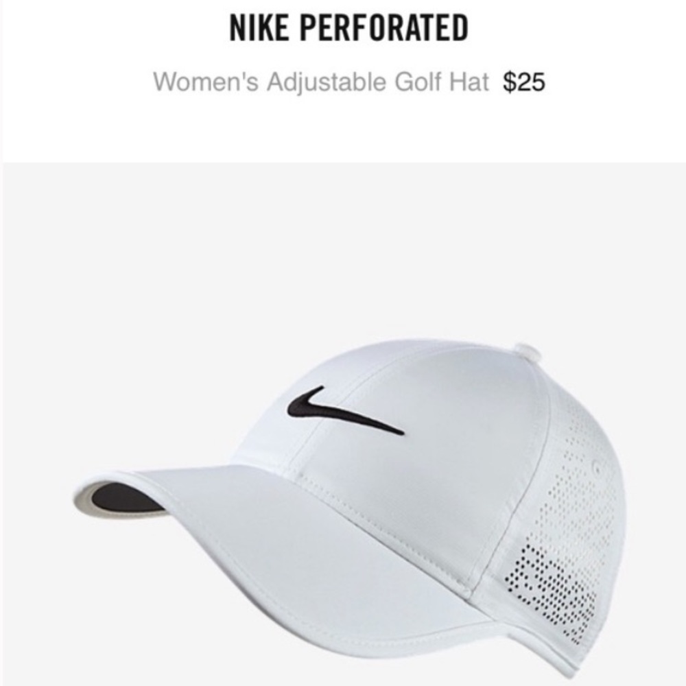 Nike Women's Perforated Golf Hat NWT! ✔️